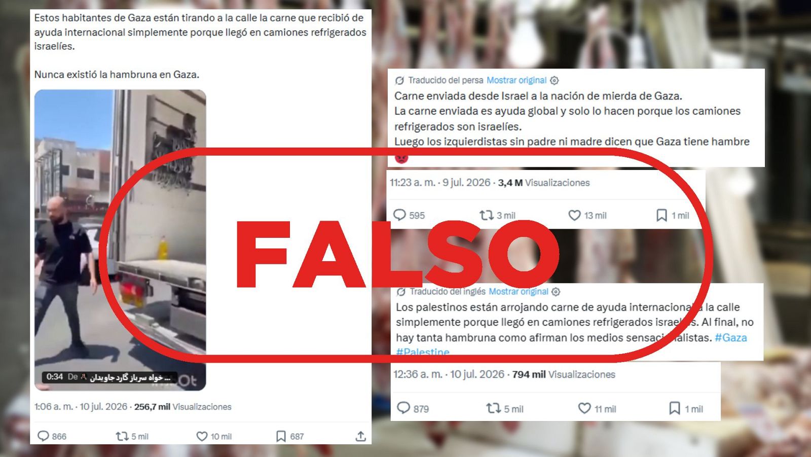 Alt-No son gazatíes: carniceros protestando en Israel