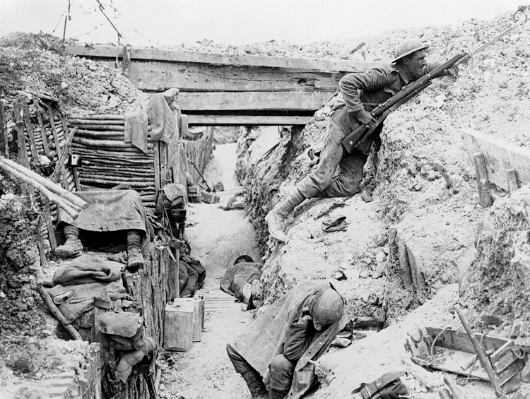Alt-Guerra de trincheras en el frente occidental de la Primera Guerra Mundial