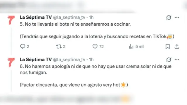Alt-La Séptima TV enumera lo que no tendrá: sin ficción, bulos ni concursos