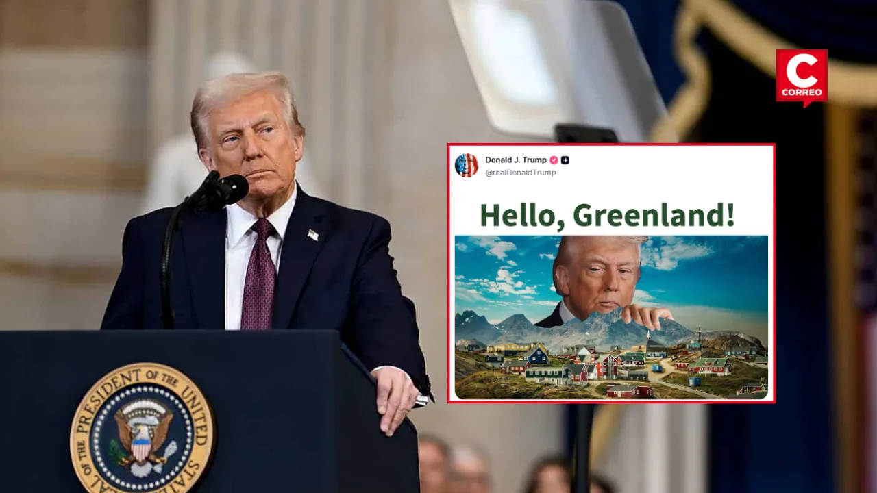 Trump vuelve a mostrar interés en Groenlandia con mensaje “Hello, Greenland”