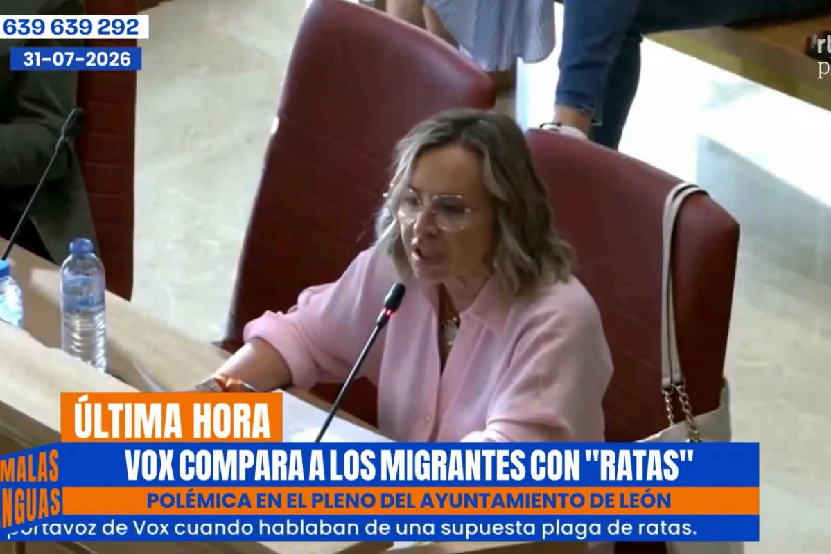 Concejala de Vox compara inmigrantes con ratas en pleno municipal