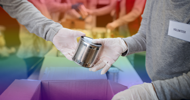 Pastor rechaza donaciones LGBTQ+ y deja vacío un banco de alimentos