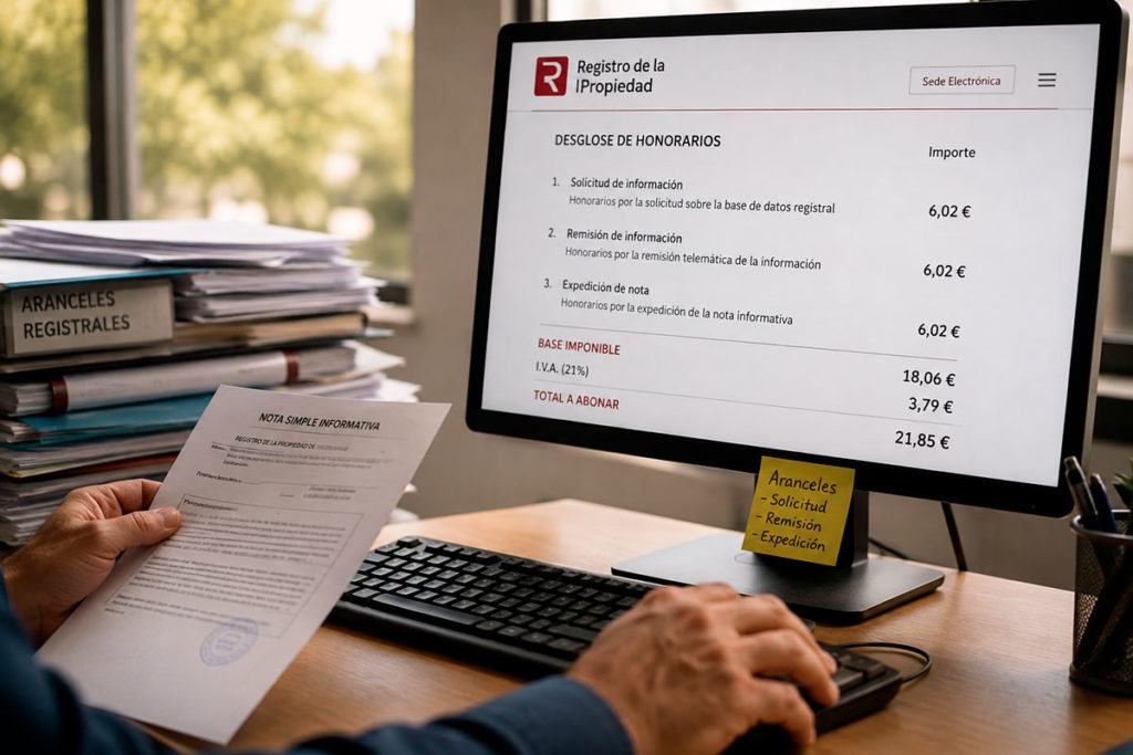 Acusan al Registro de la Propiedad de inflar tarifas en notas informativas
