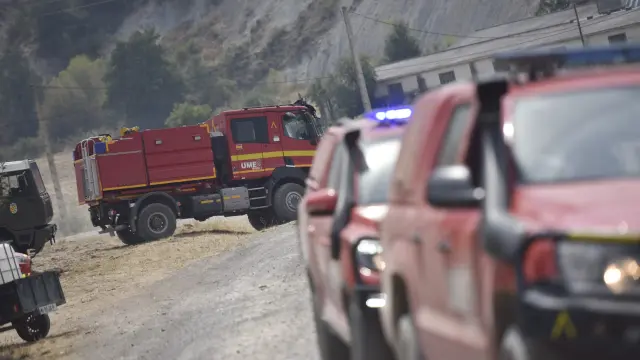 Alt-Muere un militar de la UME en accidente durante incendio de Riglos