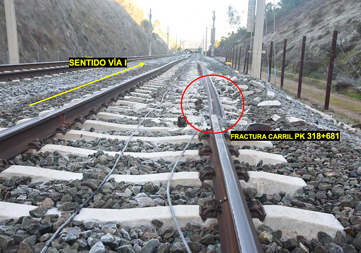 La Guardia Civil confirma que el accidente de Adamuz fue por rotura de la soldadura