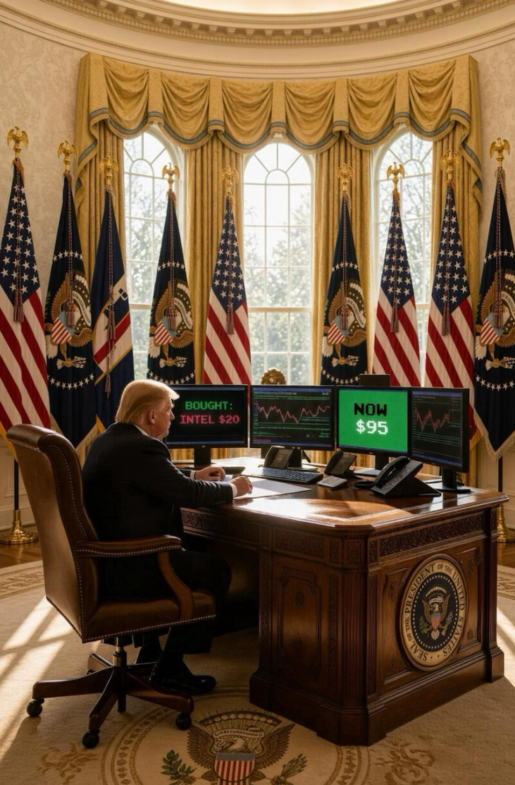 Trump presume ganancias millonarias en la bolsa: 'Lo hago por el país'