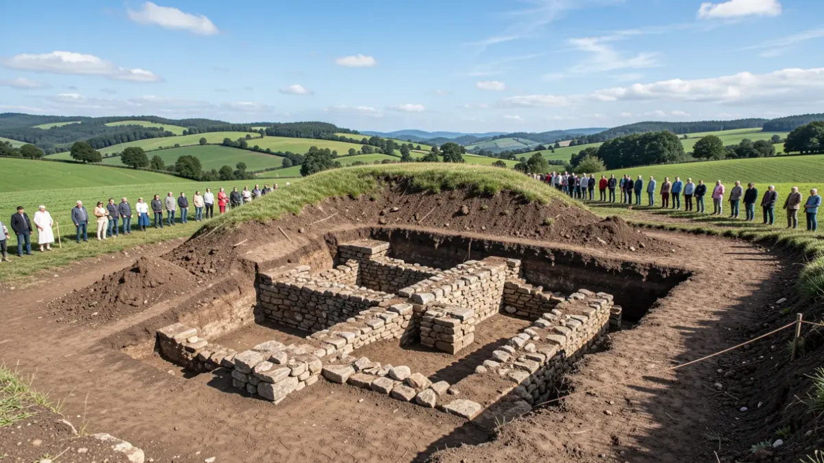 Nueva excavación en el túmulo 3 de la necrópolis del campus de Vigo
