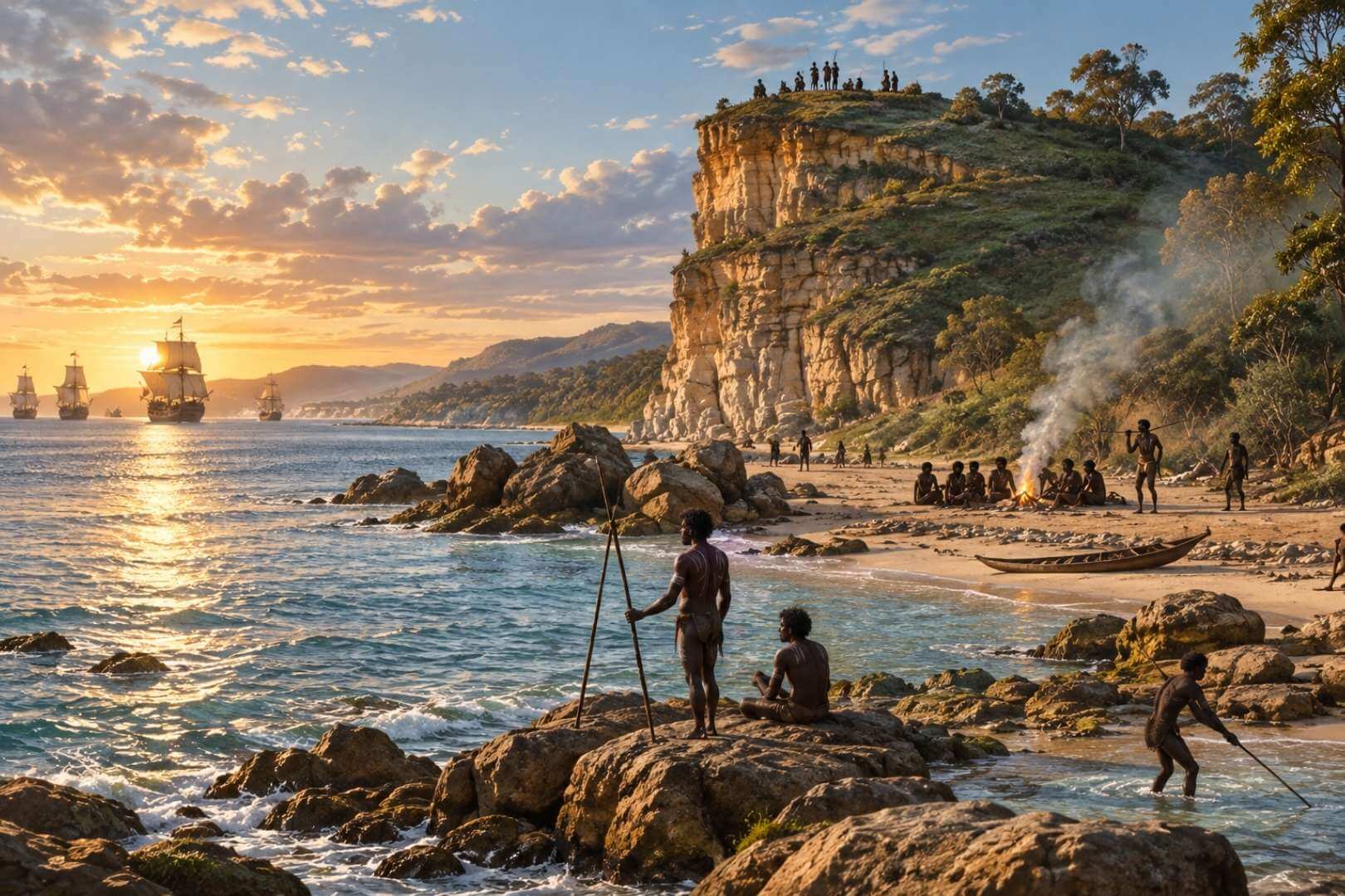 Australia en 1788 tenía 2,22 millones de indígenas, no 300.000