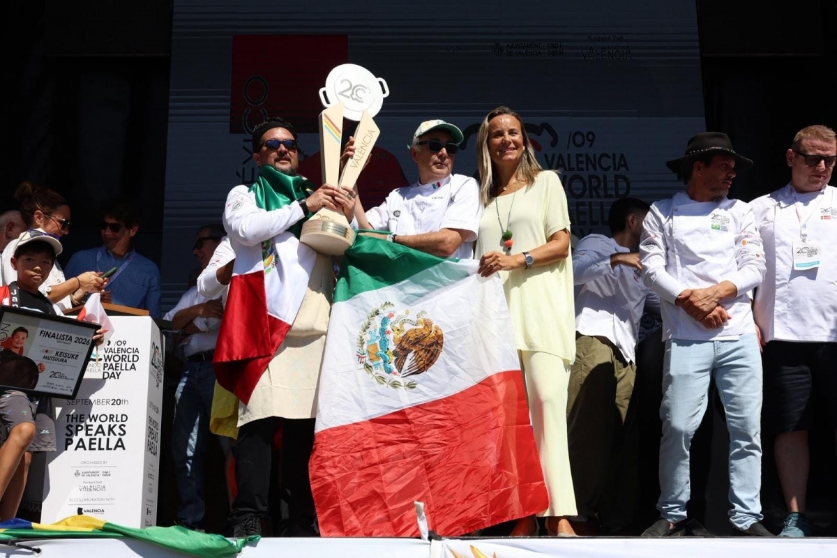 México gana el World Paella Day 2026 con 'Arroz de la nostalgia'