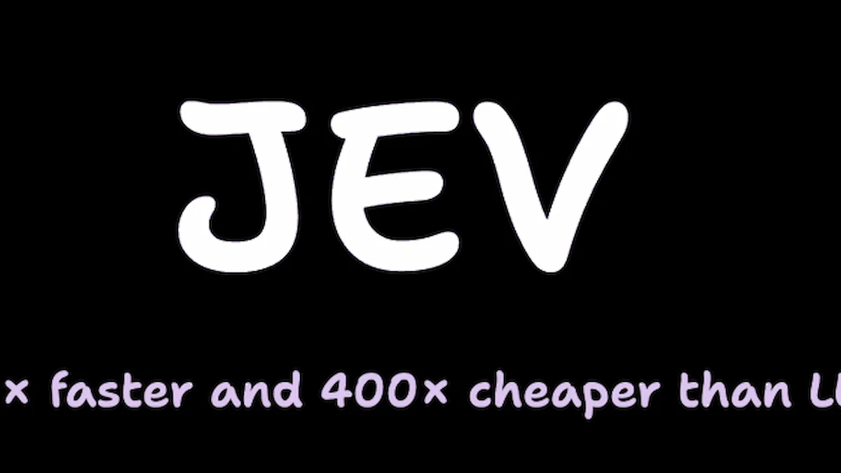 Jev: la IA que decide en milisegundos y cuesta 400 veces menos