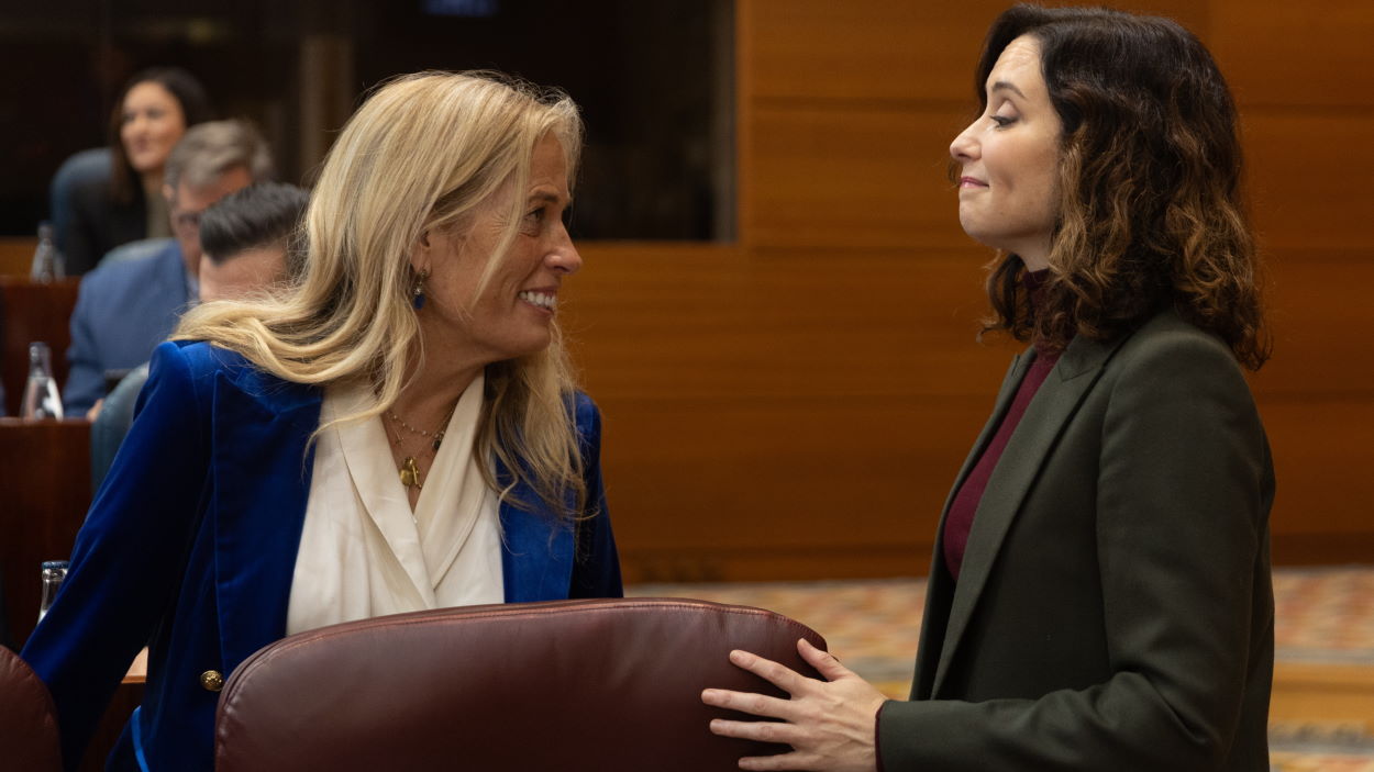 Ayuso señala a su Consejería de Economía como origen del topo del ático