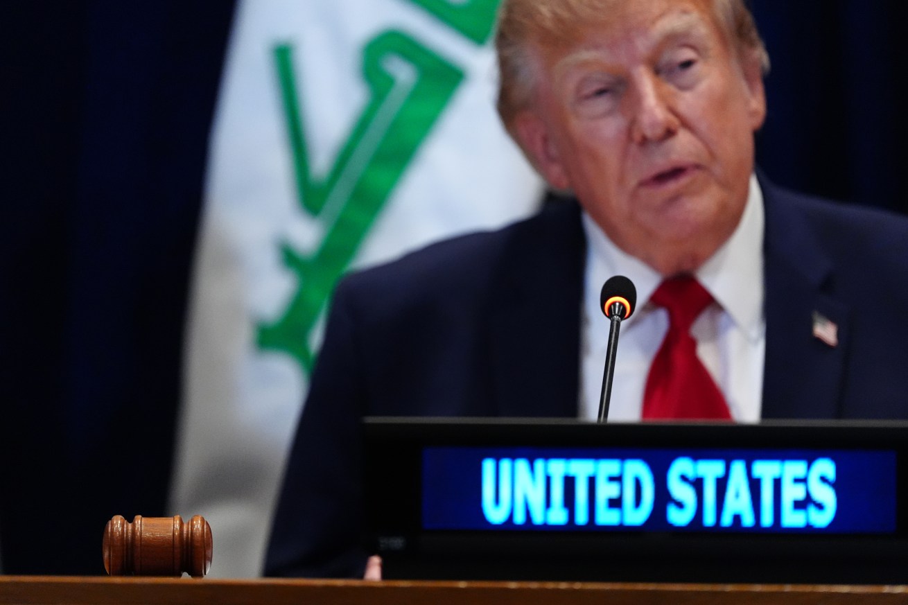 Trump, furioso porque no puede prohibir CNN en la ONU