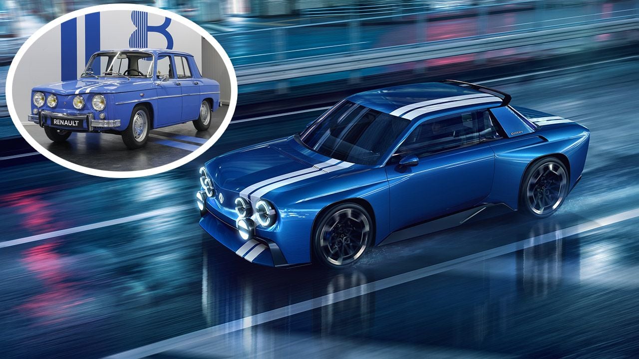 Renault 8 Gordini Concept: coupé eléctrico de 270 CV