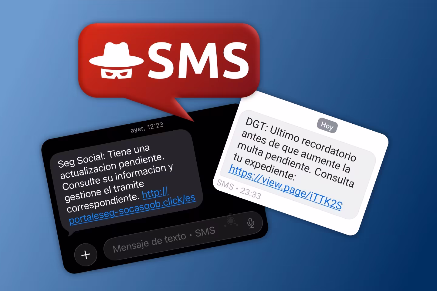 El bloqueo de SMS fraudulentos falla: DGT y Seguridad Social alertan