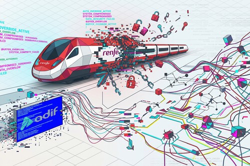 Ciberataque con IA a Renfe y Adif expone 500 GB de datos