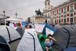 La acampada por la vivienda en Sol continuará pese a acuerdo por Maricarmen
