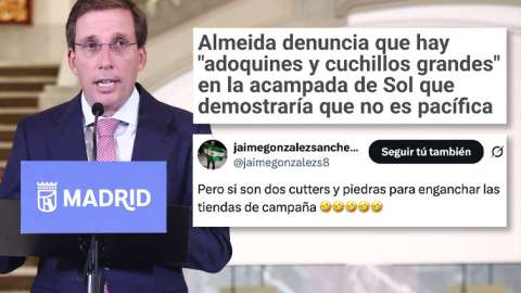 Almeida denuncia un 'arsenal' en Sol que las redes ridiculizan