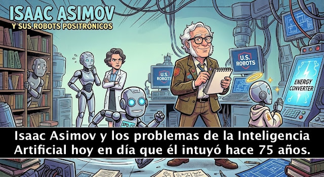 Asimov predijo los fallos de la IA actual hace 75 años