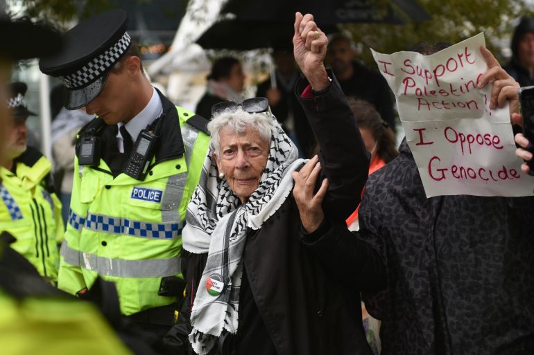 Detenida abogada judía de 94 años por apoyar a Palestine Action