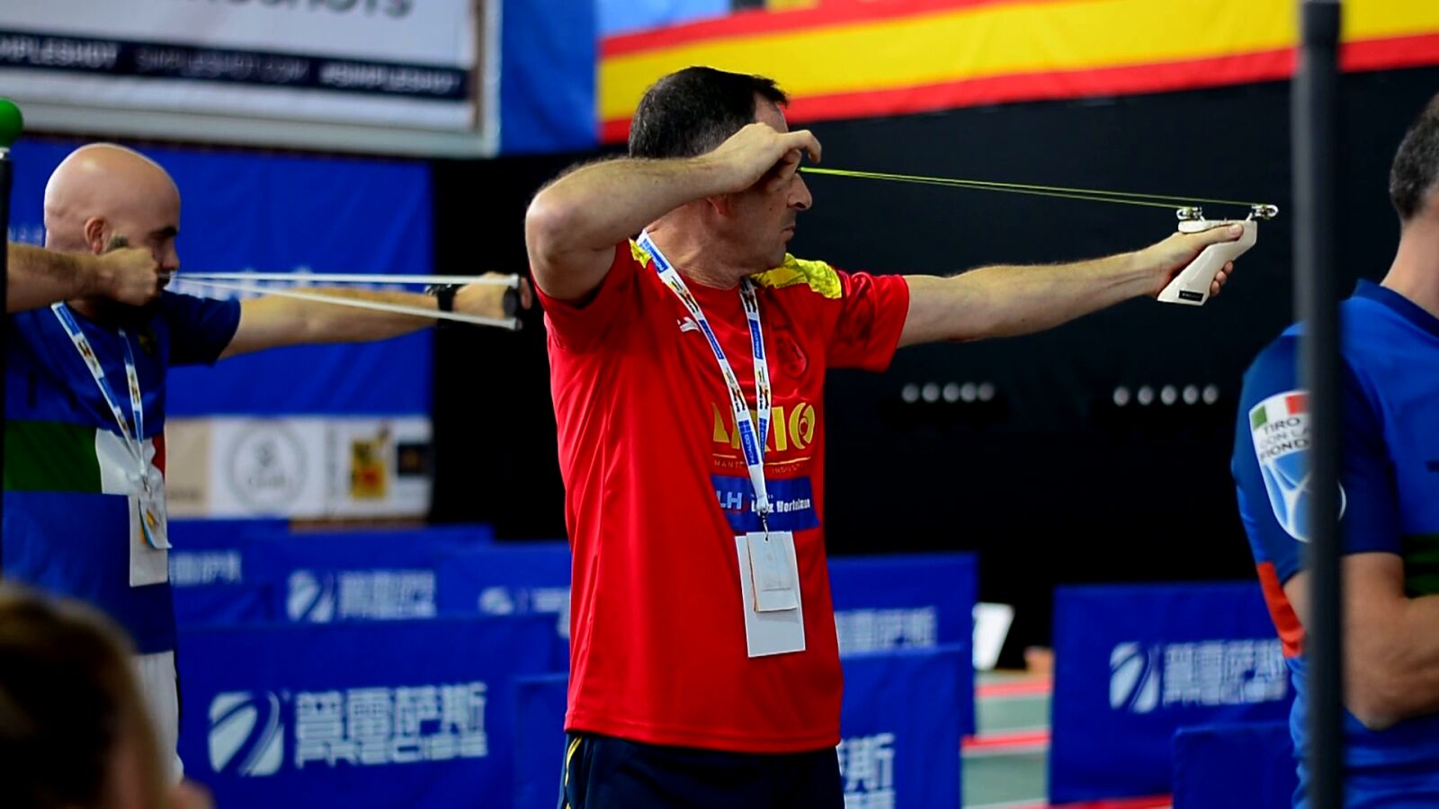 España brilla en el Mundial de tirachinas: plata en Las Mesas