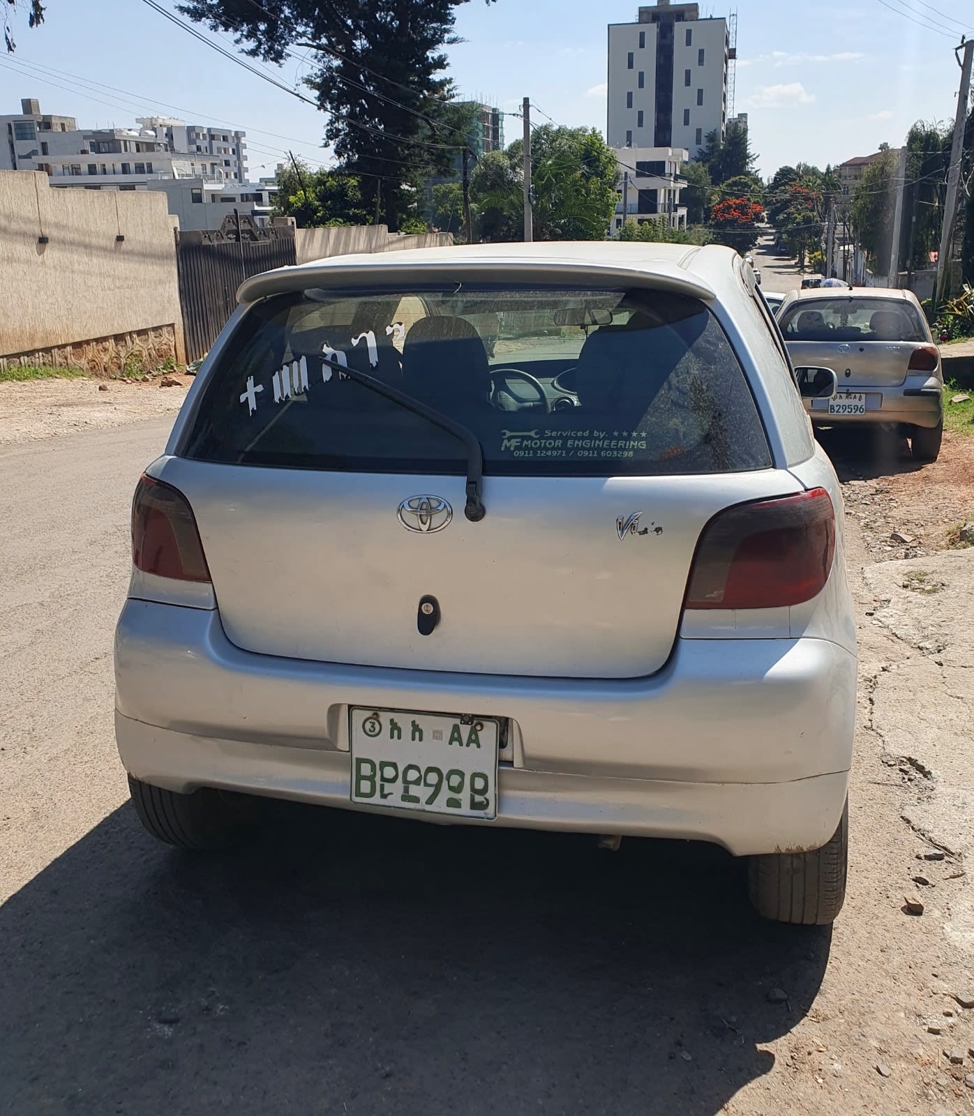 2001 Toyota Vitz for sale in Addis Ababa, 2,150,000 Birr, photo 2