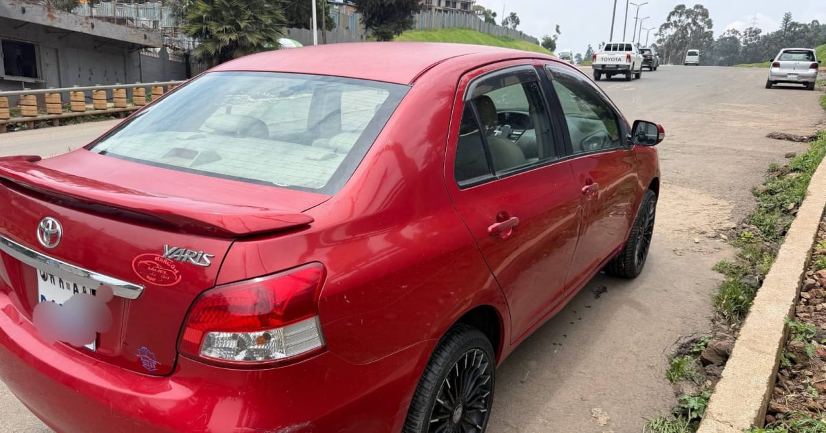 2010 Toyota Belta for sale in Addis Ababa, 2,650,000 Birr
