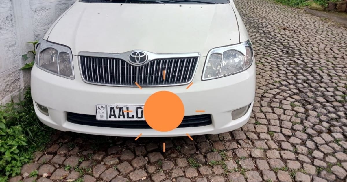 2005 Toyota corolla for sale in Addis Ababa, 3,300,000 Birr
