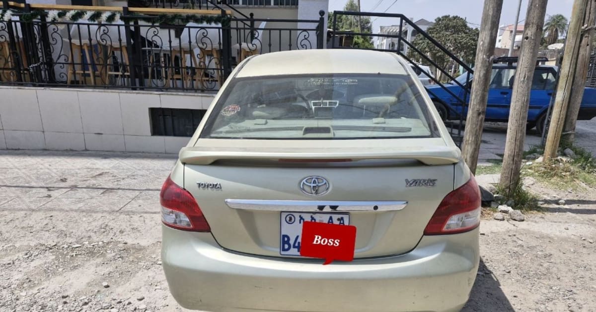 2007 Toyota yaris belta for sale in Addis Ababa, 2,400,000 Birr