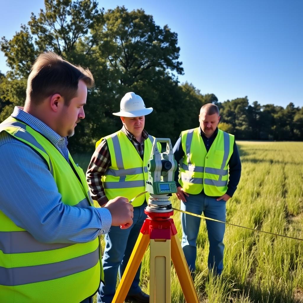 Chain Surveying Example