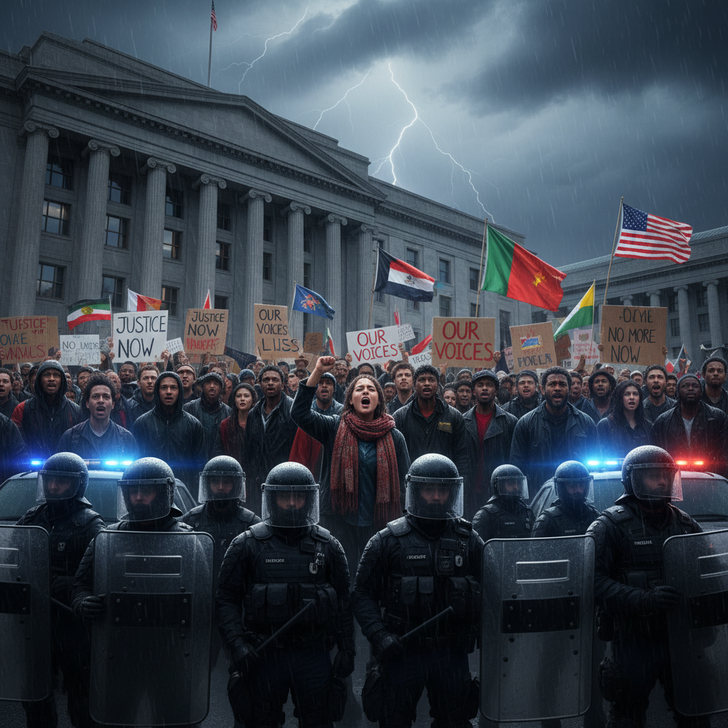 Illustration of the concept related to the Insurrection Act