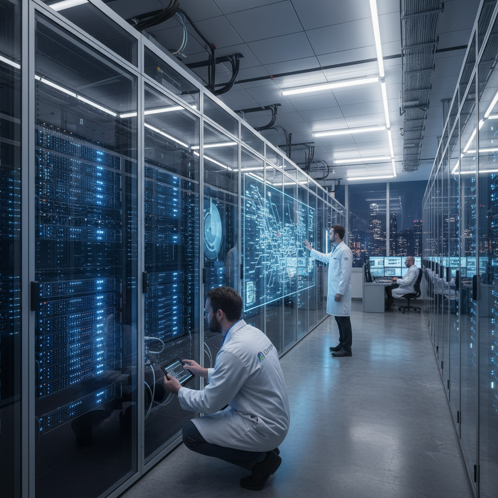 Cloudflare technology and network diagram representing enhanced website security and performance