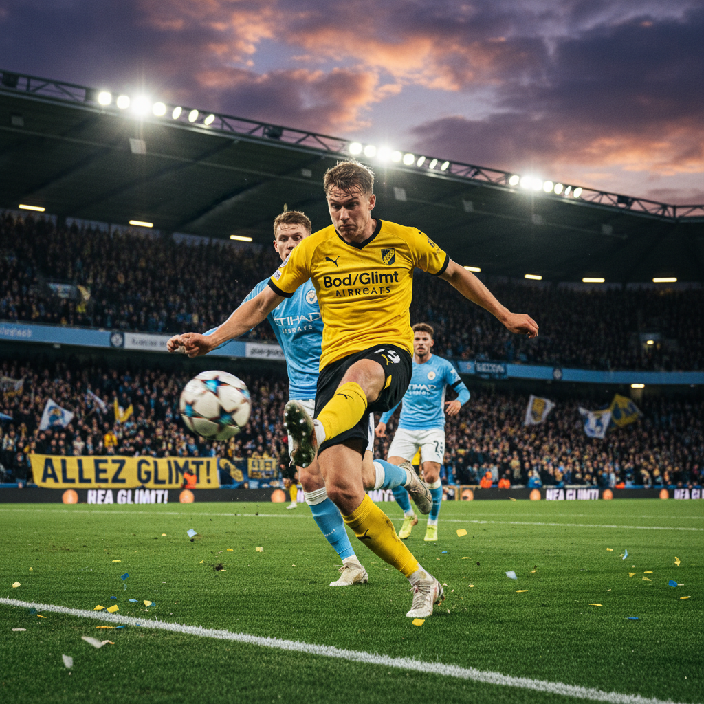 Bodø/Glimt and Man City UEFA match overview