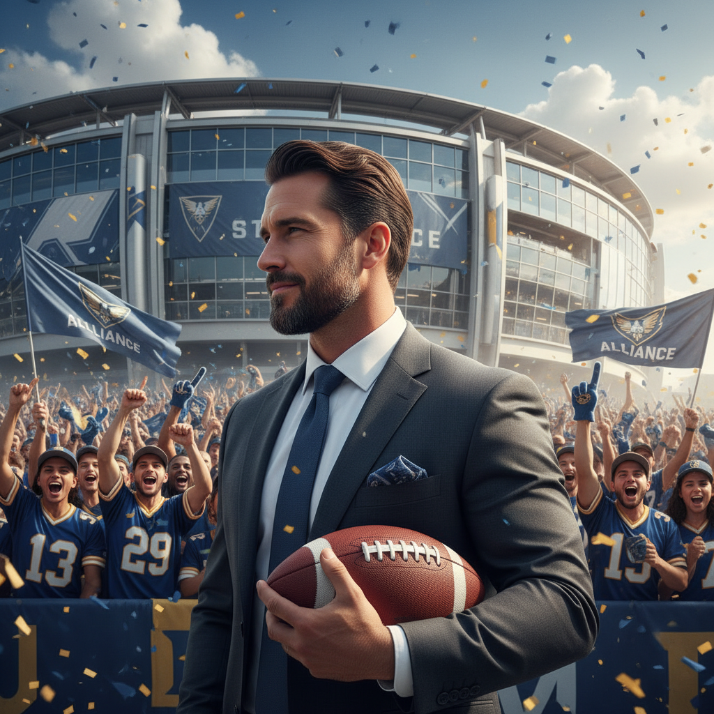 Terry Pegula portrait representing sports and business leadership