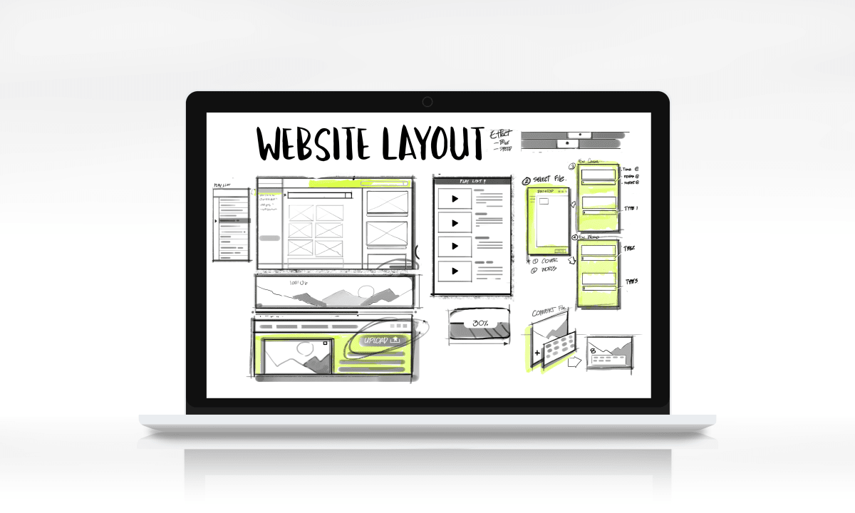 Diseño web y estructura de sitios B2B en proceso de planificación
