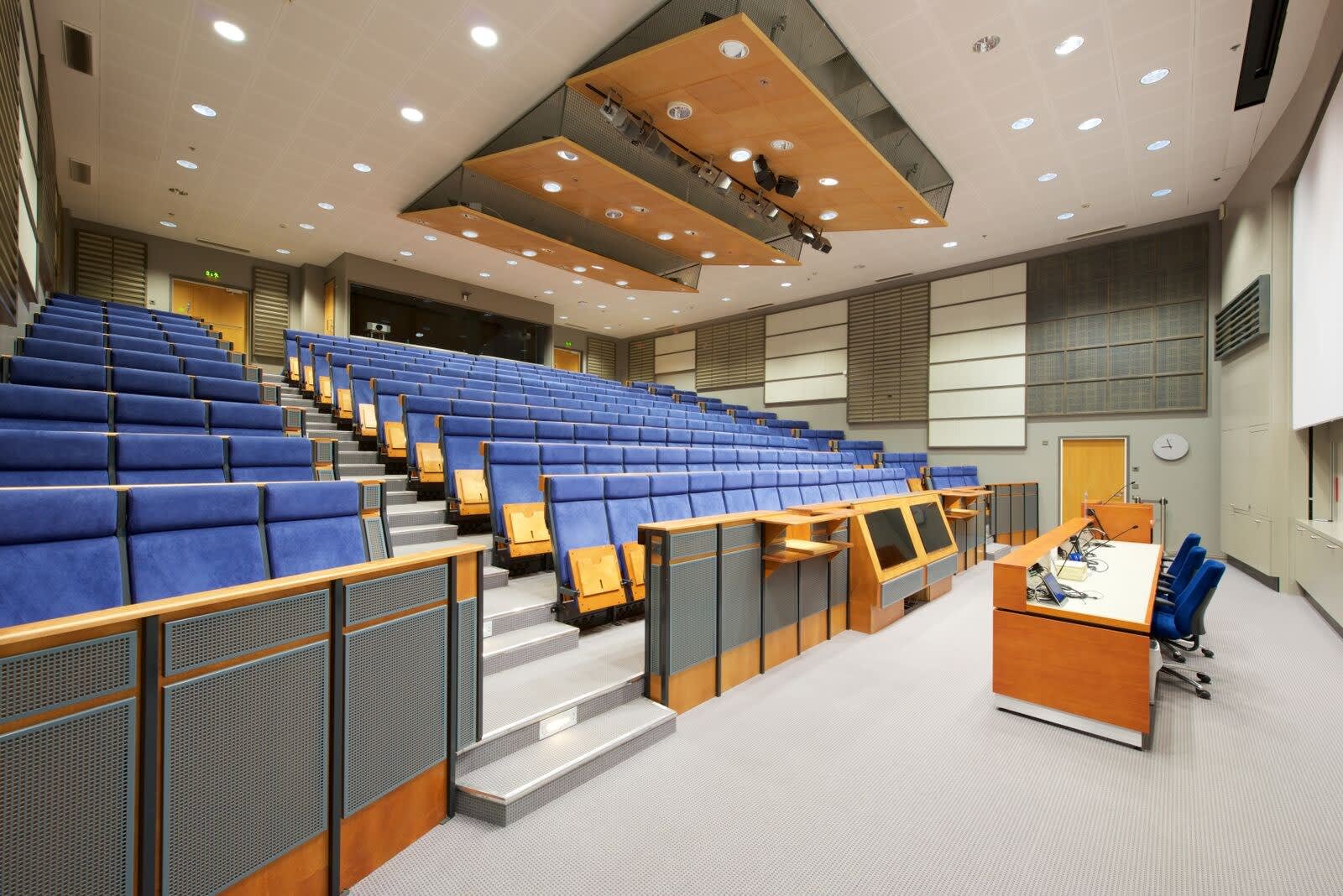 Located in Peltola campus the meeting room is easy to reach by car and public transport. The auditorium has the capacity of 200 persons and it is equipped with up to date technique.