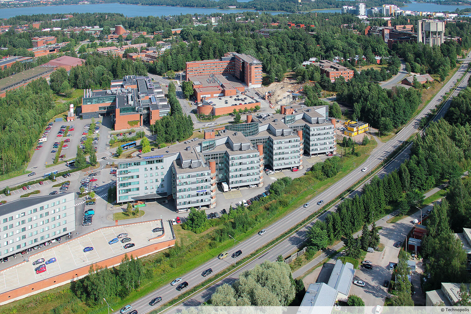 A large open office for rent, with its own kitchen and toilets. Technopolis offers a comprehensive set of services to its customers.