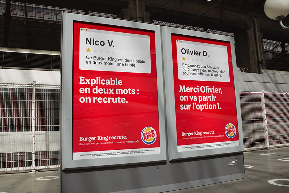 Burger King Recrutement