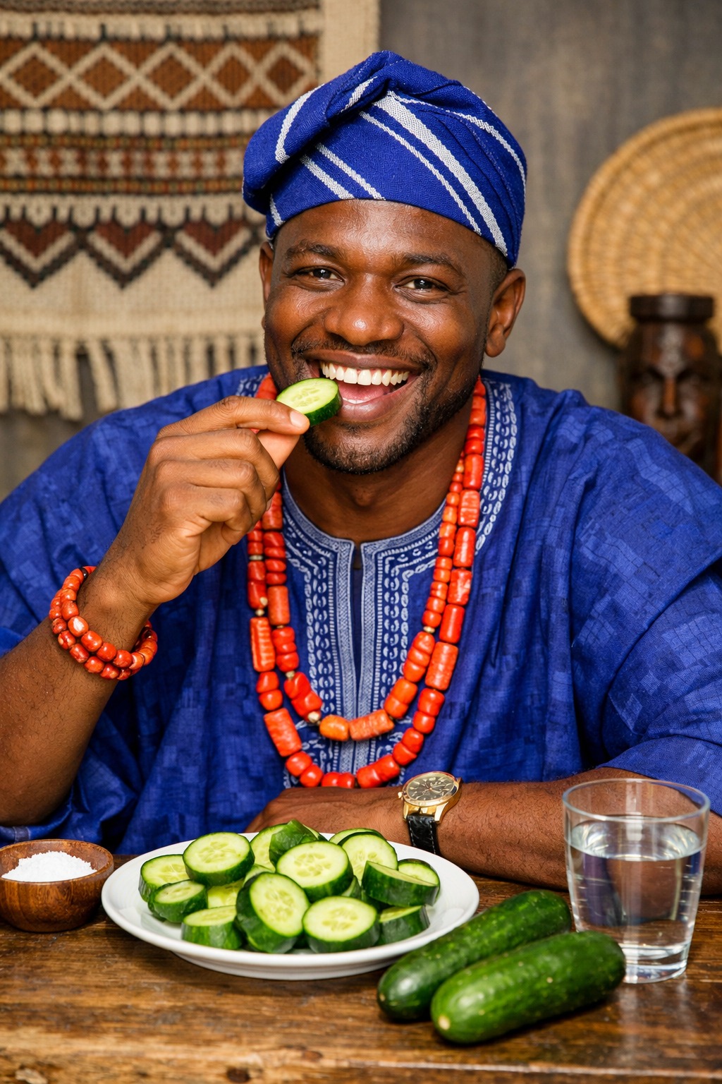 Episode 16: Health Benefits of Cucumbers (Ànfàní Ìlera Apálá) News and conversations in colloquial Yoruba cover