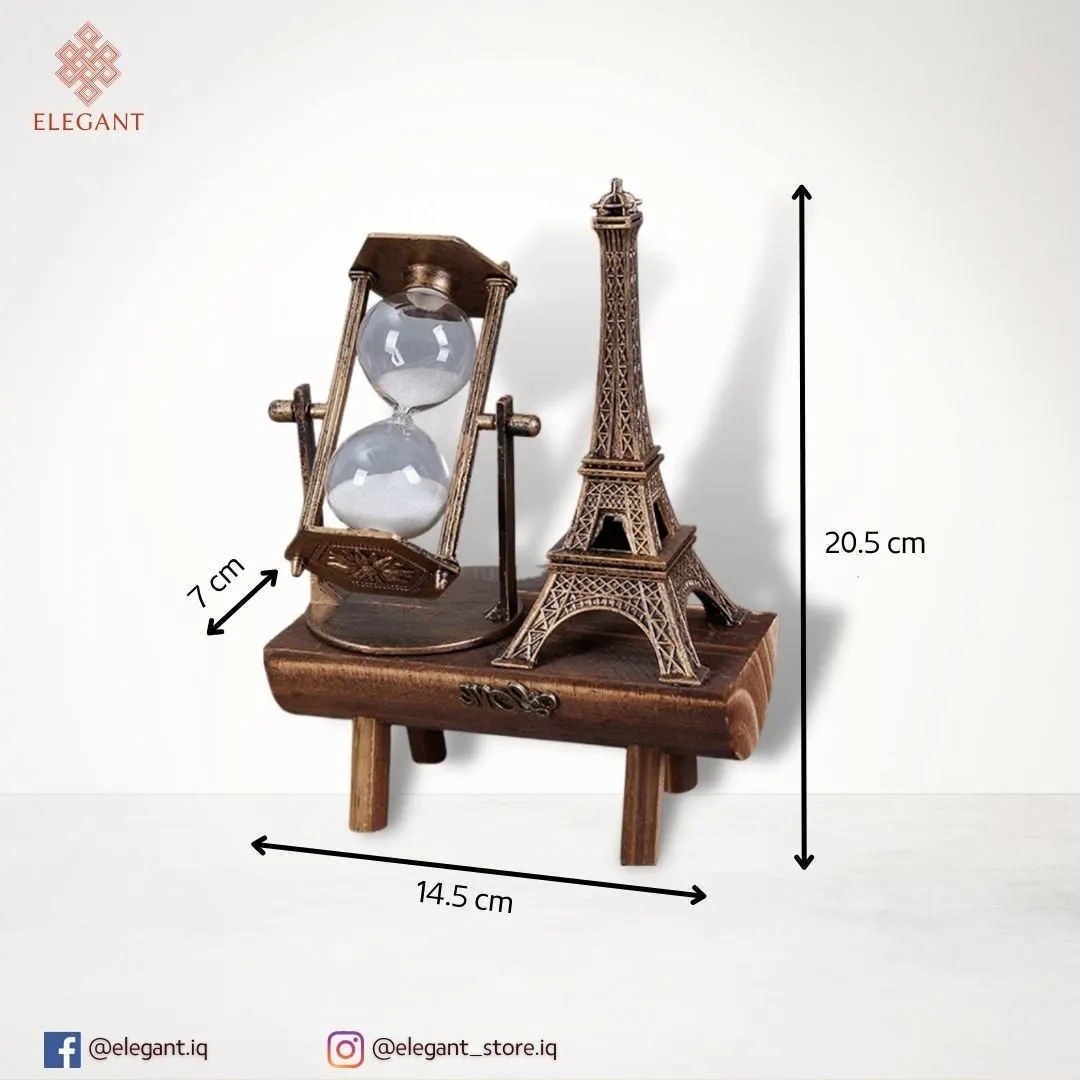 برج إيفل و ساعة رملية 5