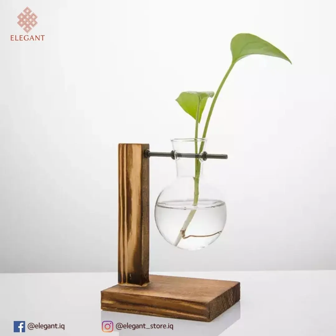 دوارق بستاندات خشب طبيعي شكل عمودي 5