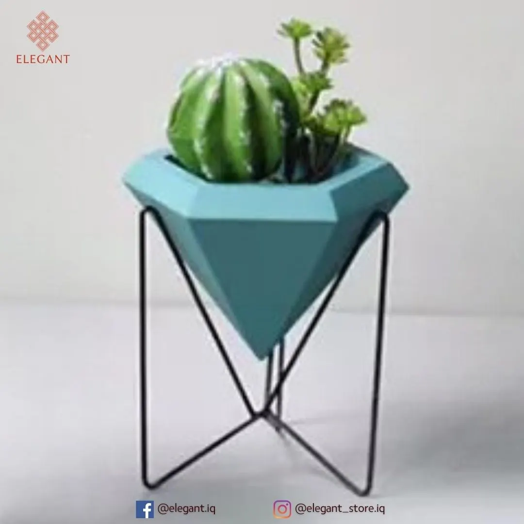 سندانة سيراميك سداسية بقاعدة معدنية 6