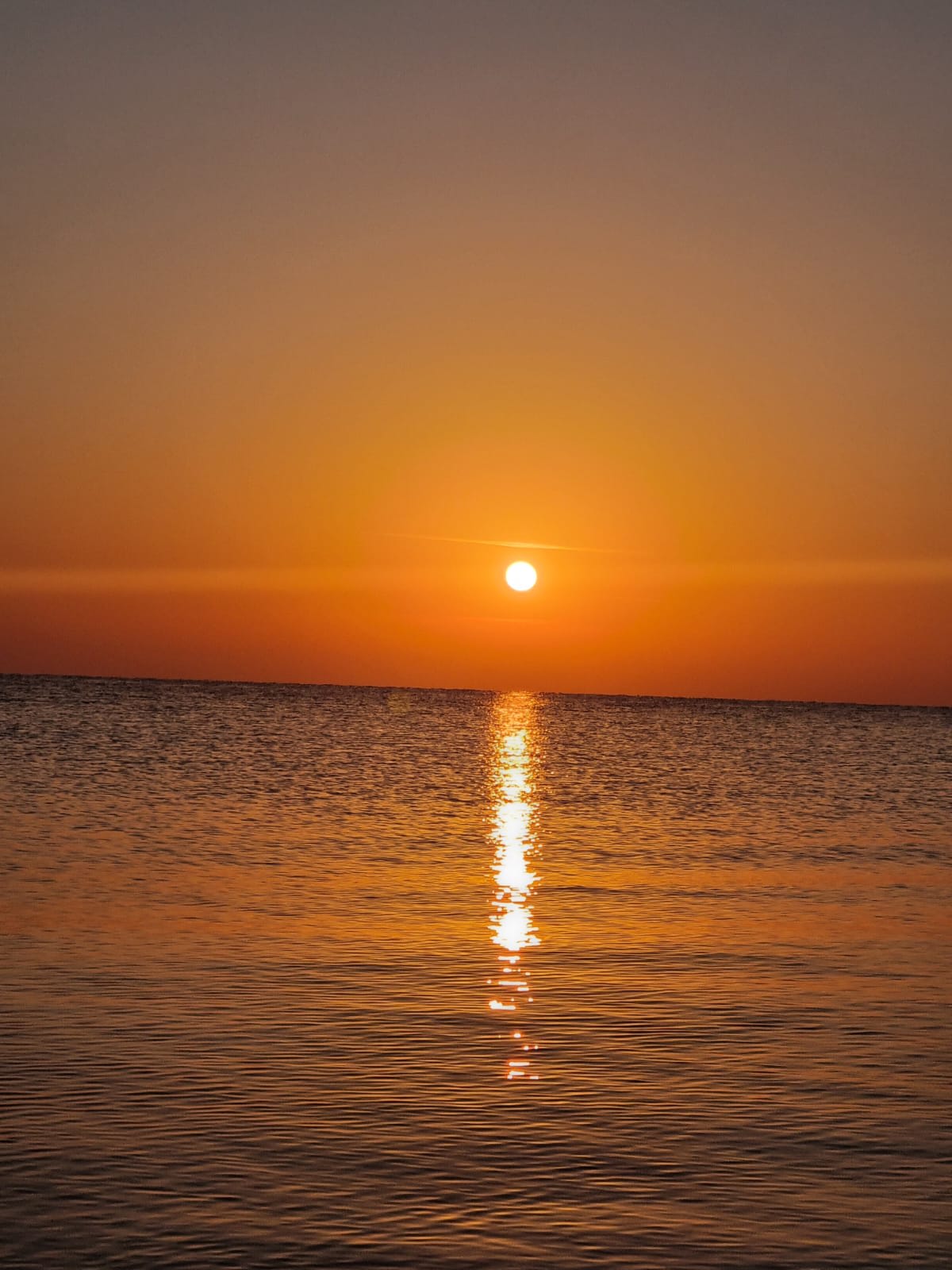 Evening breathwork circle on board