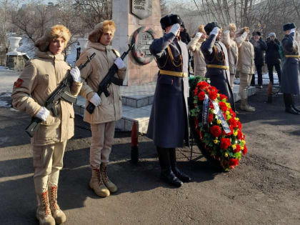 Память воинов-интернационалистов почтили в Чите