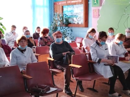 В Акшинской ЦРБ работали специалисты Центра СПИД