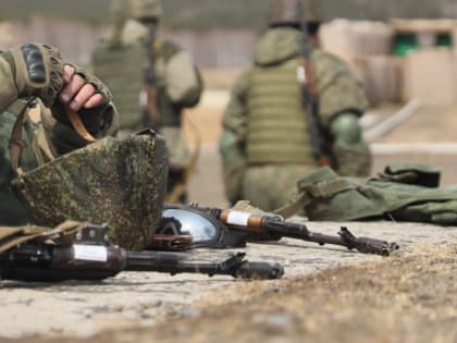 ​Военнослужащий ВВО Юрий Мальянов из Забайкалья награжден медалью Жукова