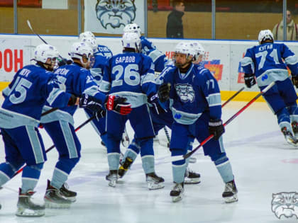 Читинские хоккеисты «Манула» одержали победу над ангарским «Ермаком» на Первенстве СДФО