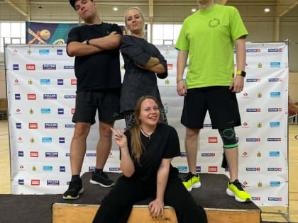 Забайкальская медиа группа на турнире по бадминтону