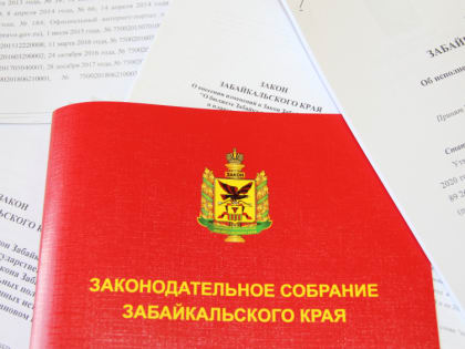 Депутаты Заксобрания Забайкалья готовят предложения по реализации Послания президента РФ