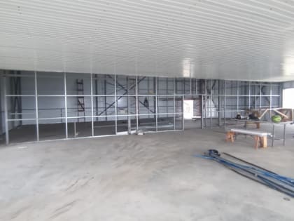 В Усугли строят новый Дом культуры