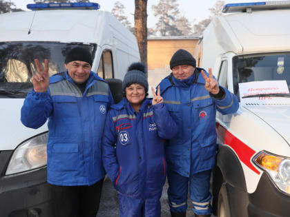 В Забайкалье прибыло 14 автомобилей скорой помощи